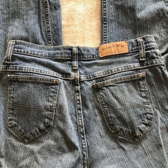 Lee Rider distressed jeans medium blue 8P - Picture 4 of 7